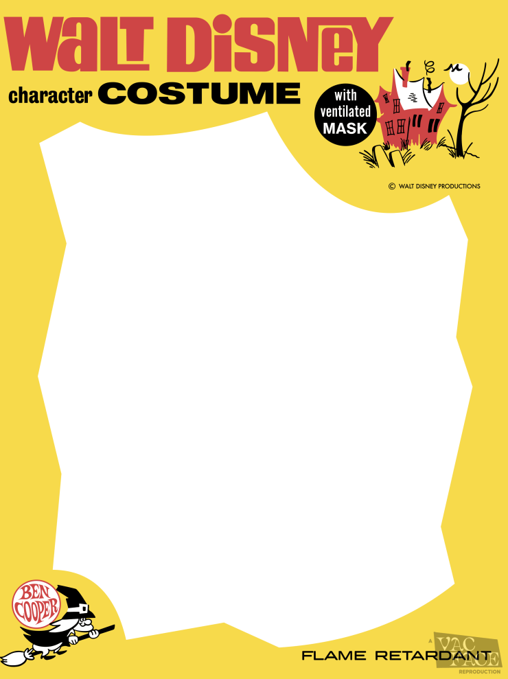 Ben Cooper Disney Yellow Box