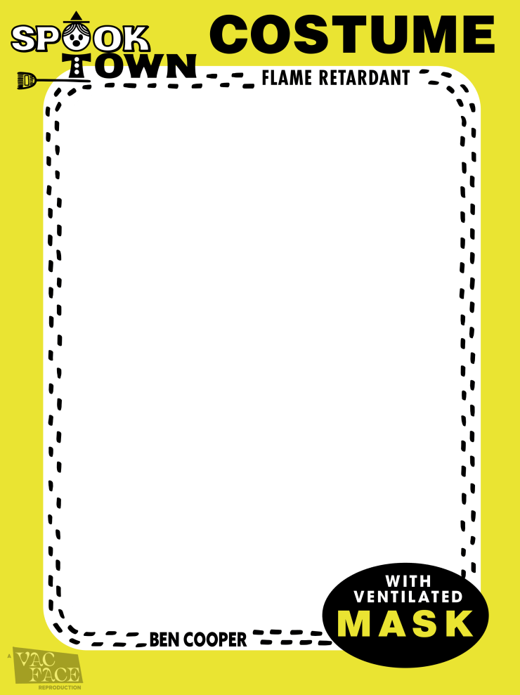 Ben Cooper Spook Town Yellow Box