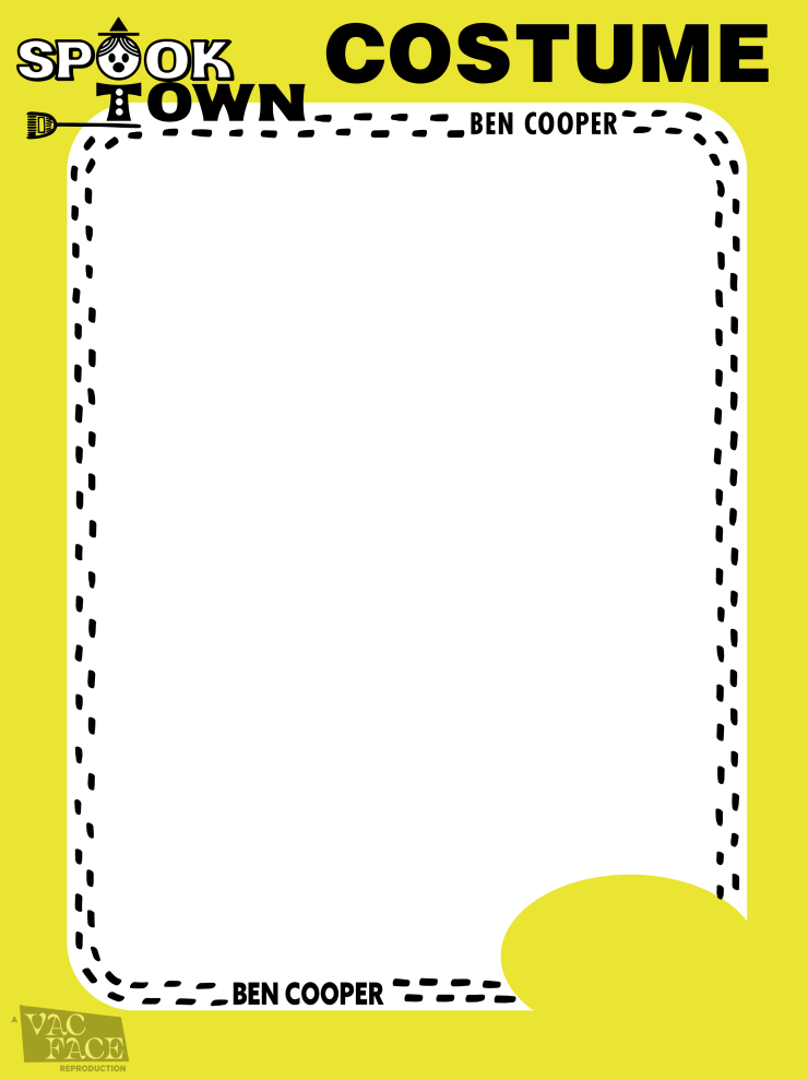 Ben Cooper Spook Town Yellow Variant Box