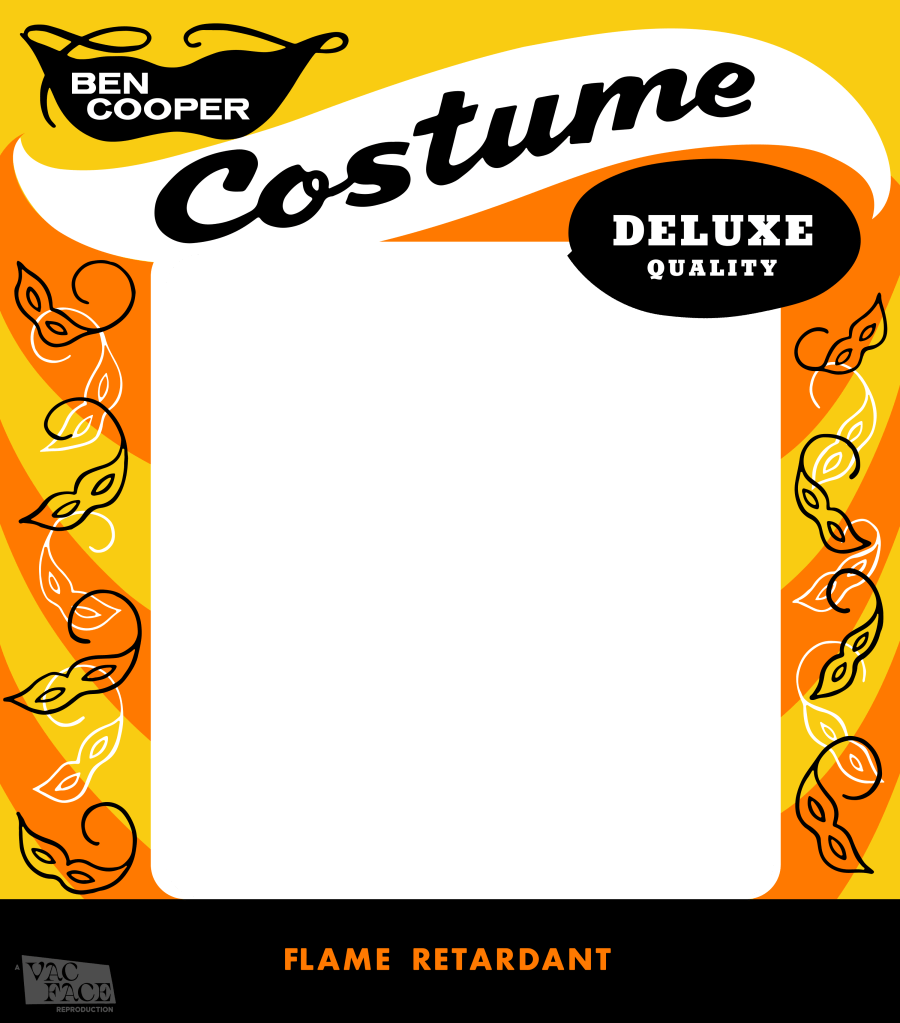 Ben Cooper Swirls Orange Box