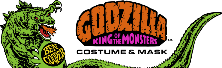 Godzilla Box Side Panel Illustration