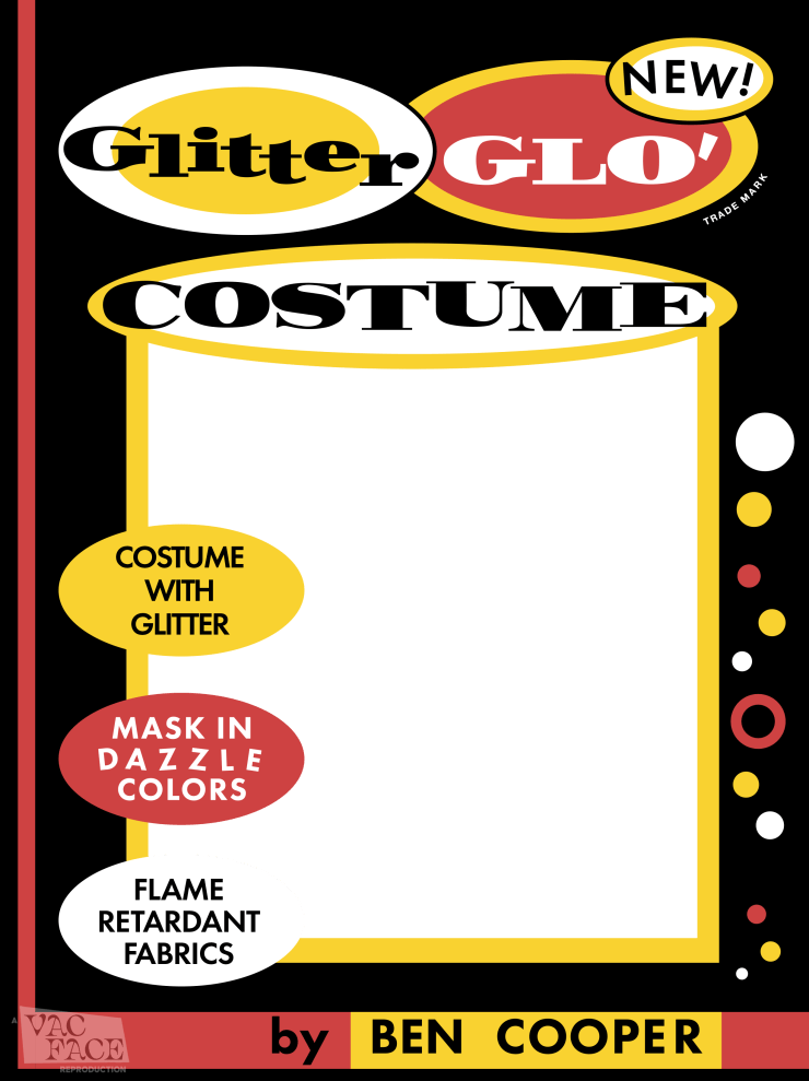 Ben Cooper Glitter Glo Ovals Black Box