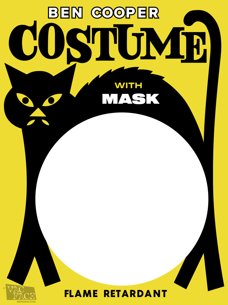 Ben Cooper Yellow Cat Box