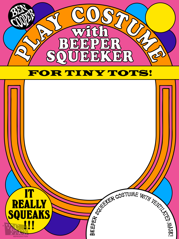 Ben Cooper Beeper Squeeker Tiny Tots Box