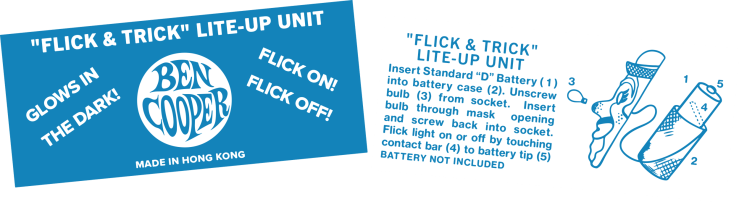 Flick & Trick Instruction Card