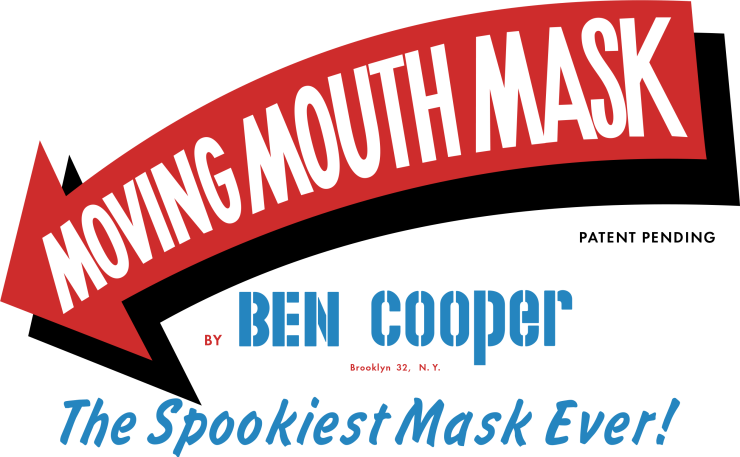 Moving Mouth Mask Sign