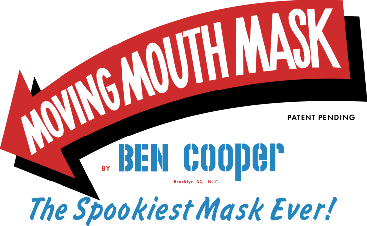 Moving Mouth Mask Sign