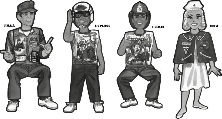 Rescue Team 1976 Catalog Illustrations