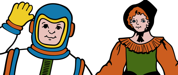 Americana Box Side Panel Illustrations