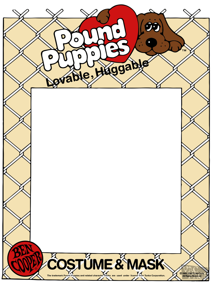 Ben Cooper Pound Puppies Box