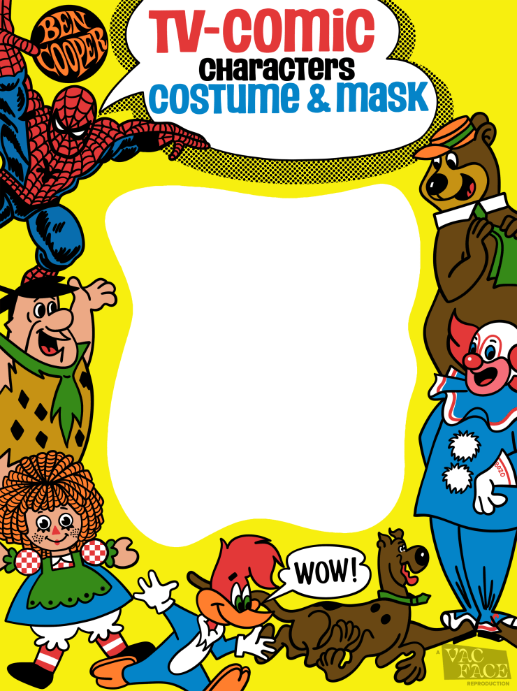 Ben Cooper TV Comic Yellow Box