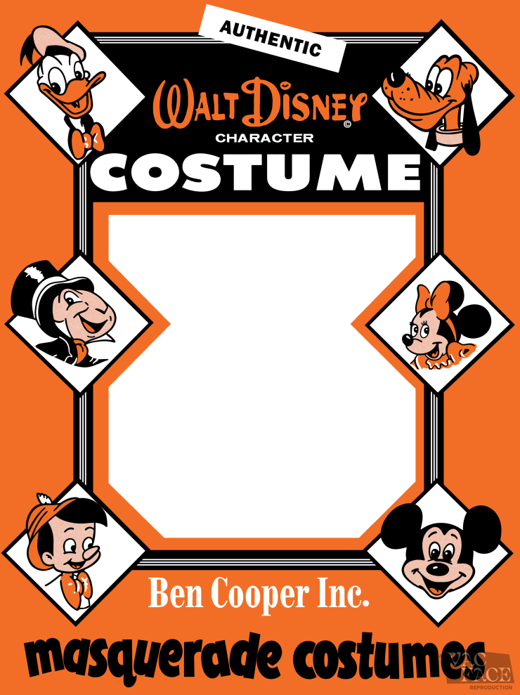 Ben Cooper Disney Orange Box