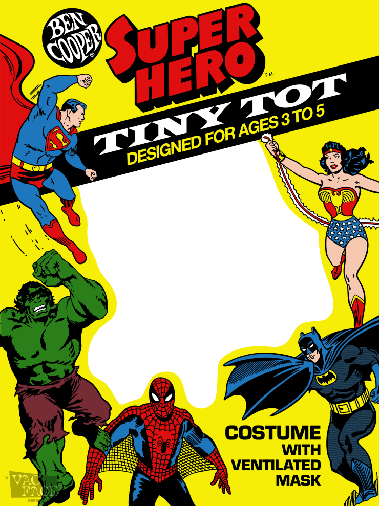 Ben Cooper Tiny Tot Super Hero Box