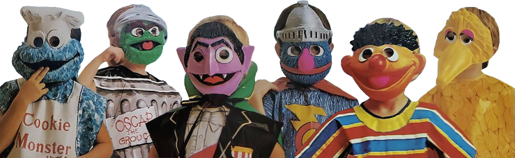 Sesame Street Box Side Panel Photos