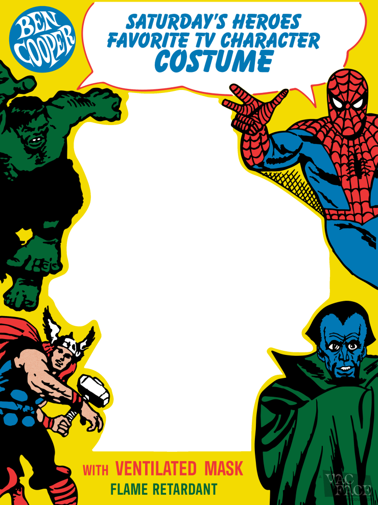 Ben Cooper Comic Cartoon Heroes Box B