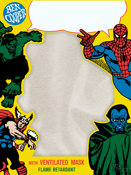 Ben Cooper Comic Cartoon Heroes Box Thumbnail