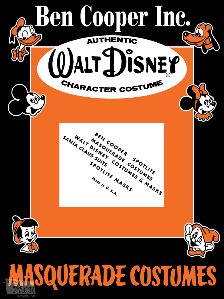 Ben Cooper Disney Black Box Solid Front