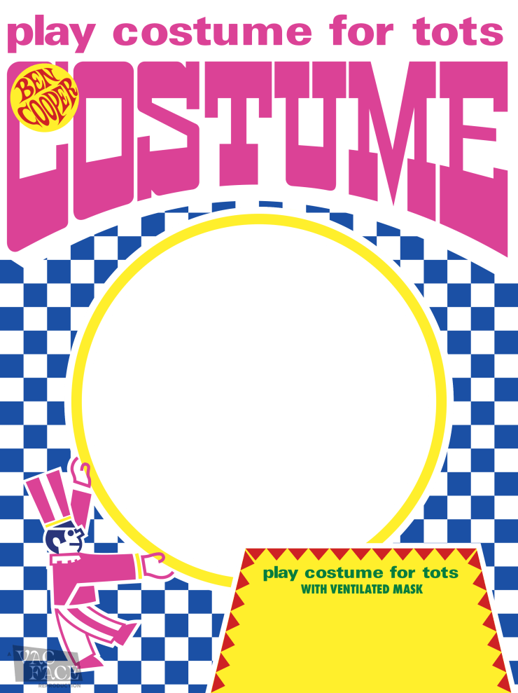 Ben Cooper Tiny Tot Checkers Box Pink